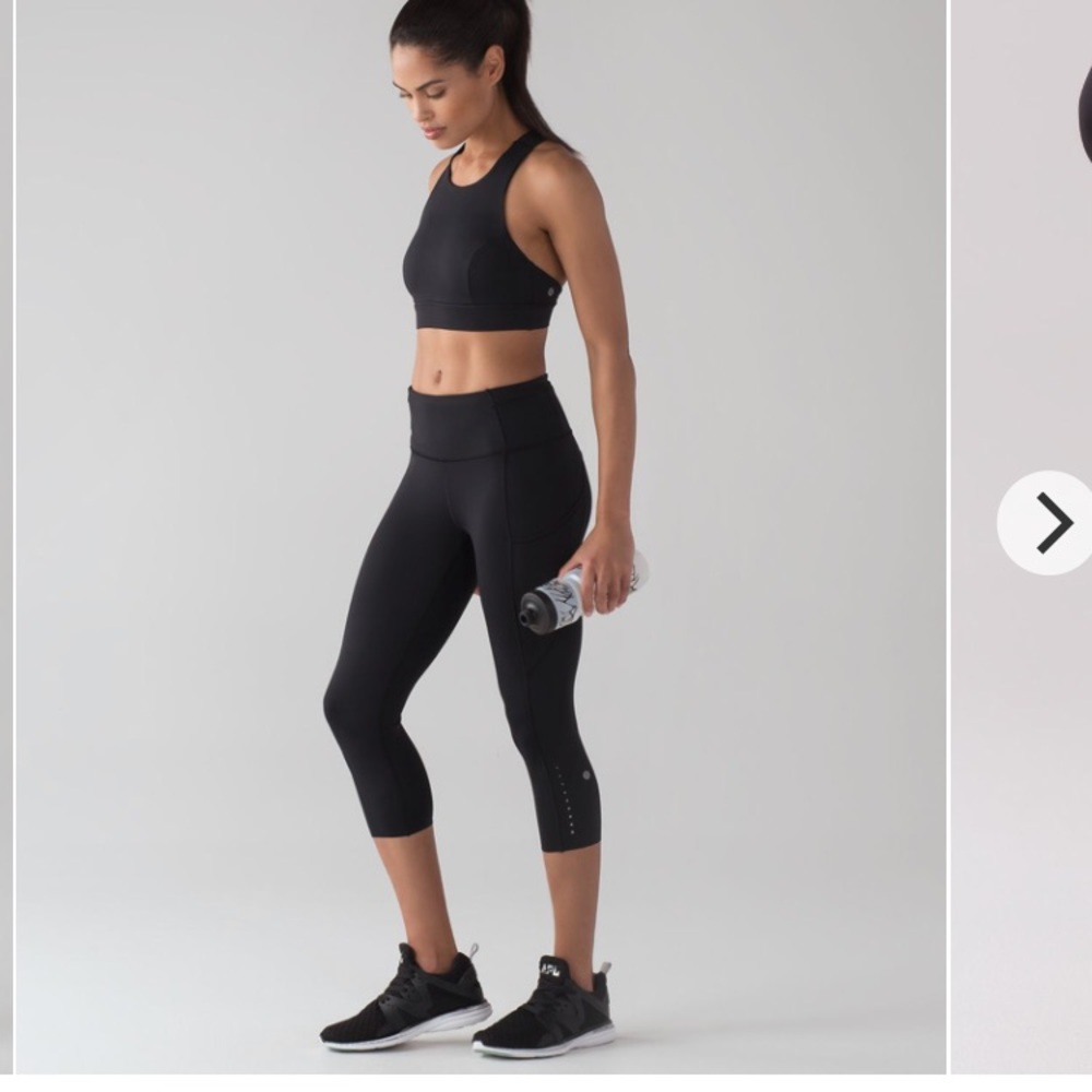 Lululemon Fast and Free Crop 19”